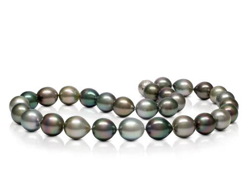 Long Tahitian Baroque Pearl Necklace - Aquarian Pearls